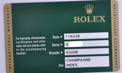 duplicato certificato rolex|rolex warranty card.